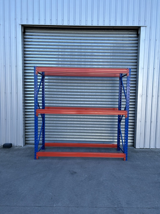 Heavy Duty Pallet Racking (2.4m L x 2.5m H x 900mm W) 2 Ton Per Level