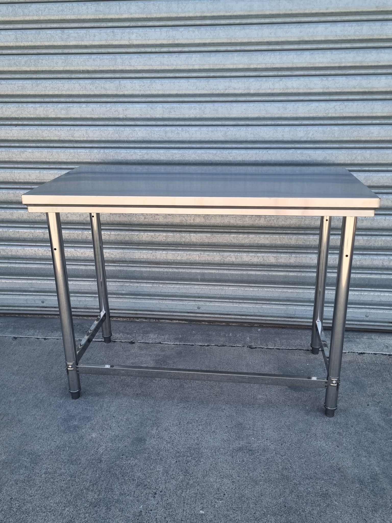 Stainless Steel Bench 1 Tier, Non Splashback