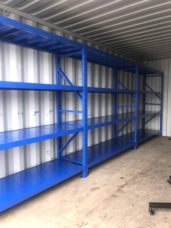 Heavy Duty Shelving (5.5m) 250kg Per Level