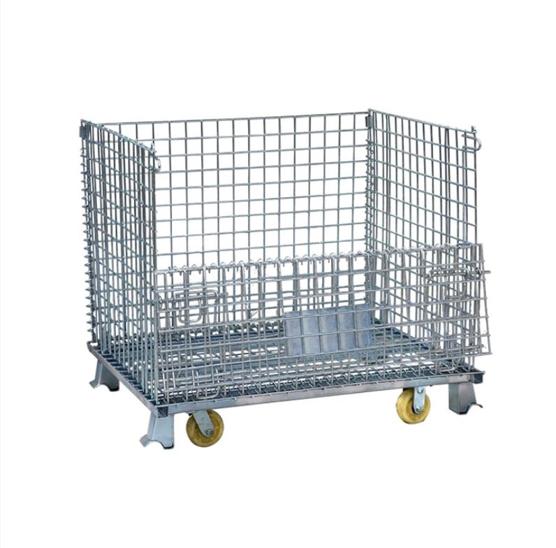 Mesh Storage Cages on Wheels