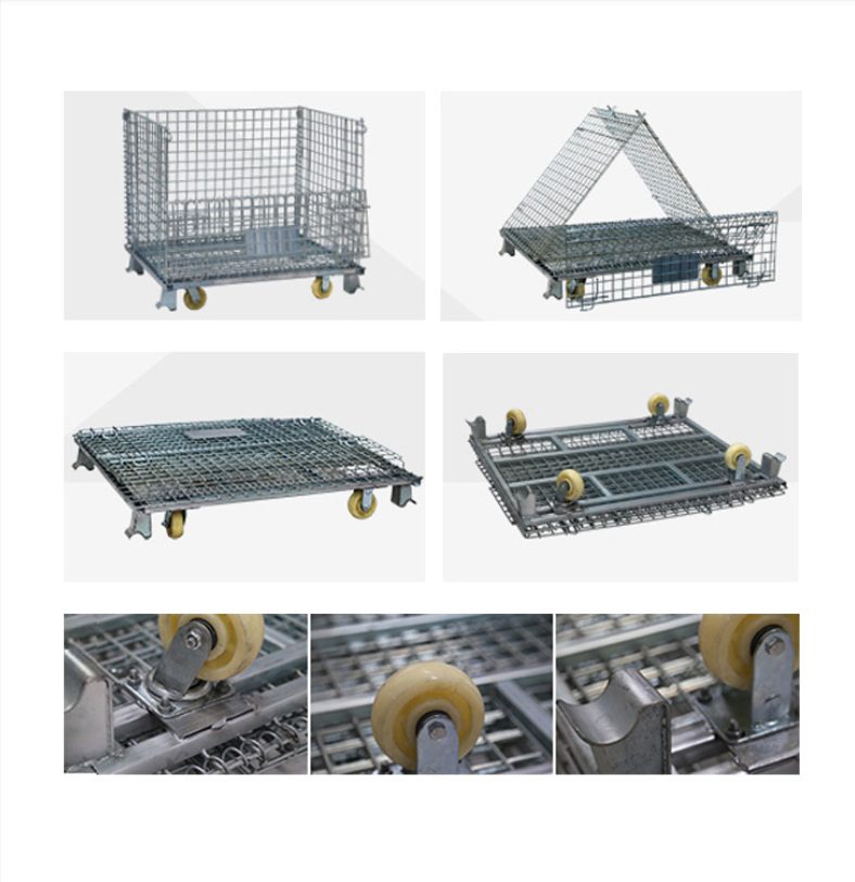 Mesh Storage Cages on Wheels