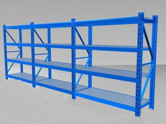 20ft Container Shelving (5.85m) 250kg Per Level