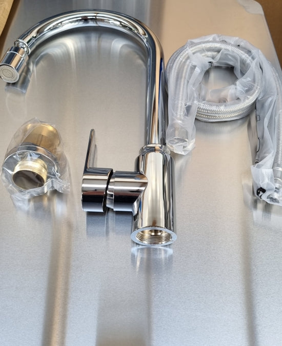 Stainless Steel Sink Tap - Standard Mixer Tap