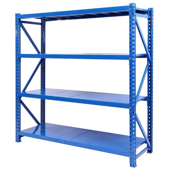 Heavy Duty Shelving 1.5m H 200kg per Level (Blue)