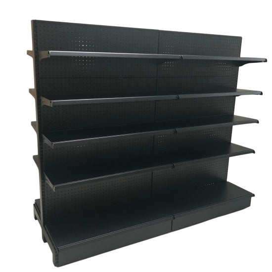 Retail Display Shelving/Gondola Racking Double Sided Bay