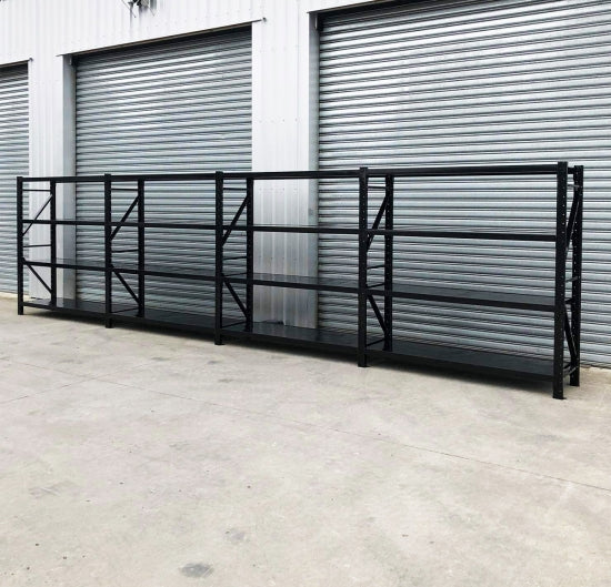 Warehouse Storage Shelving (8m) 250kg Per Level