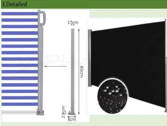 Retractable Side Awning