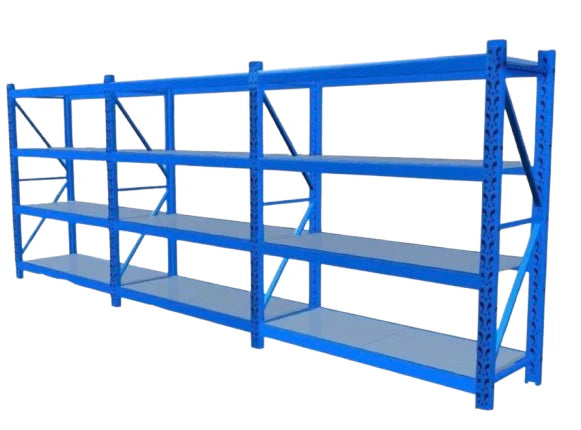 Heavy Duty Shelving (4.5m) 250kg per level