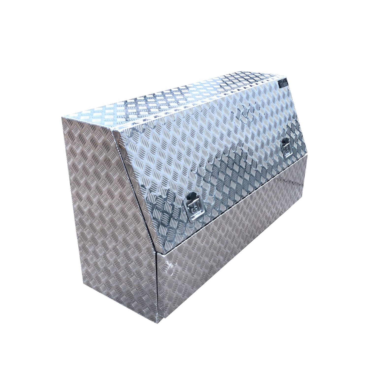 Toolbox - Adjustable Shelf CHECKER PLATE