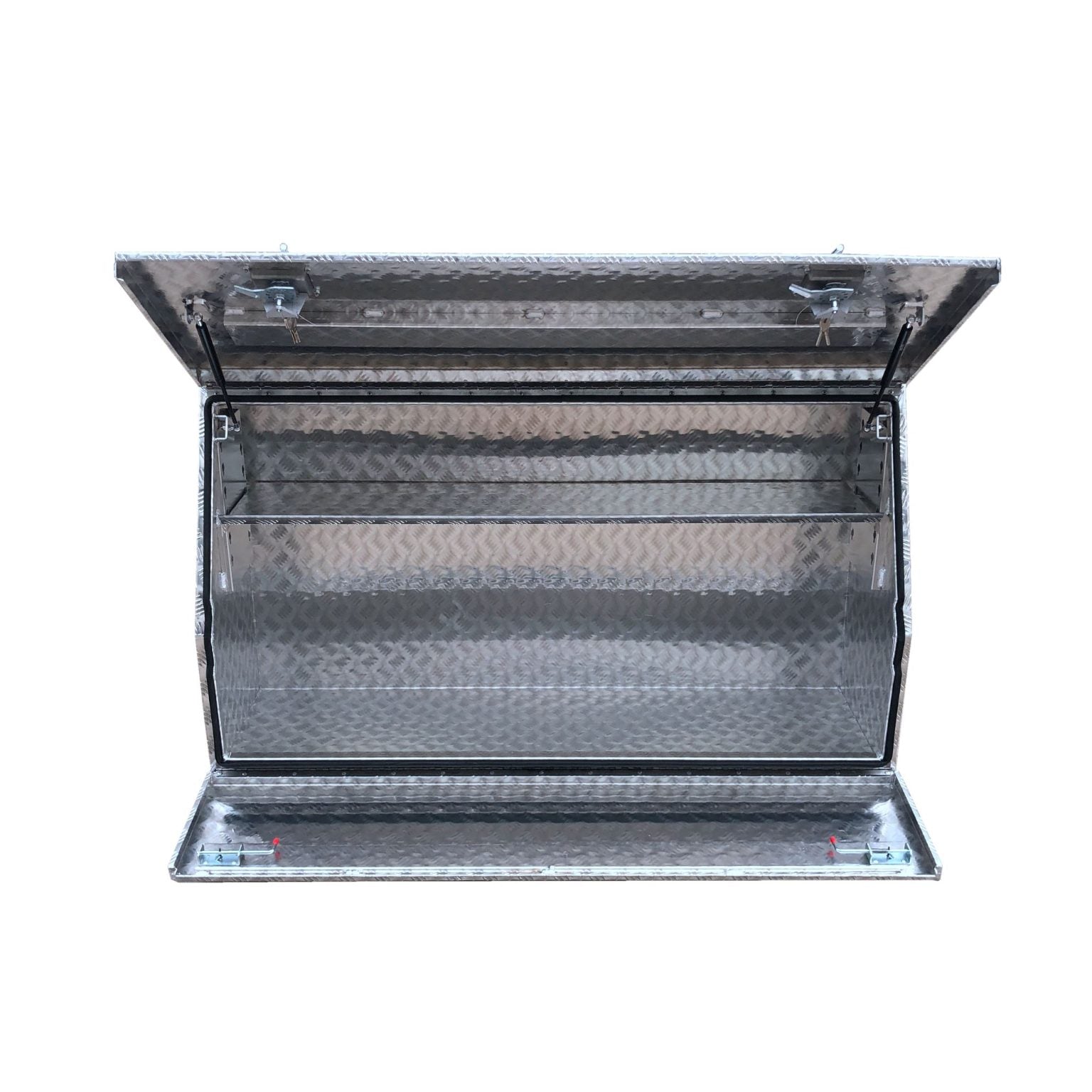 Toolbox - Adjustable Shelf CHECKER PLATE