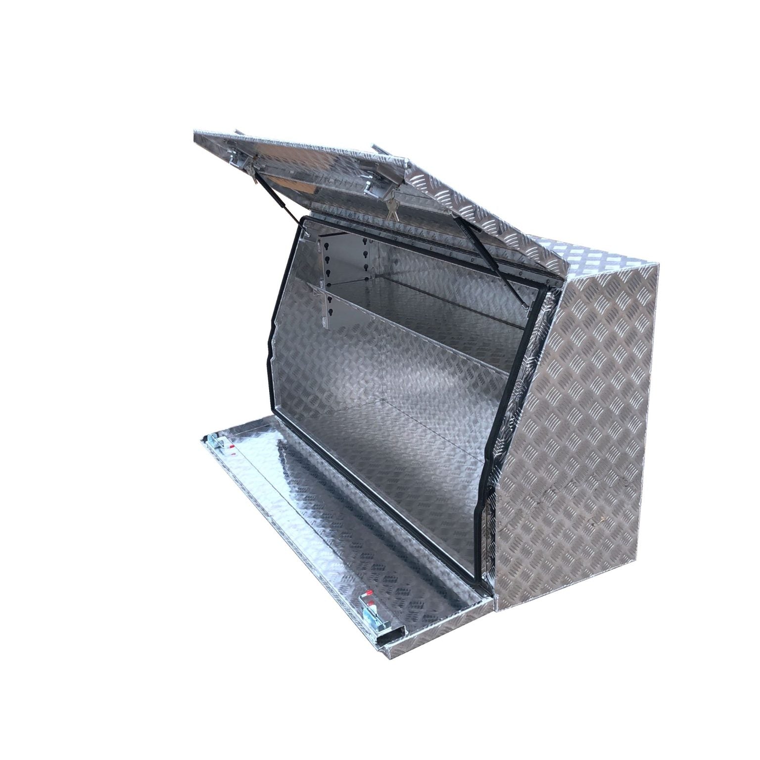 Toolbox - Adjustable Shelf CHECKER PLATE