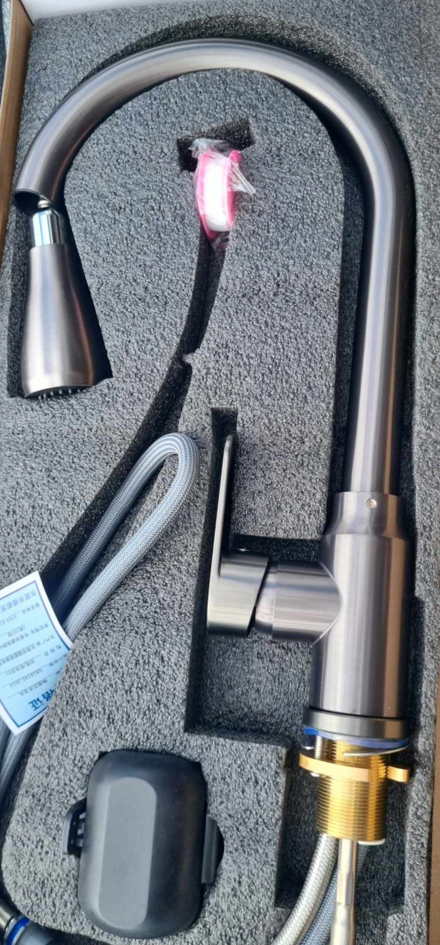 Stainless Steel Extendable Shower Mixer Tap