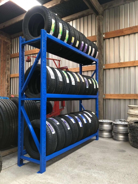 Tyre Racking 2m 200kg per level