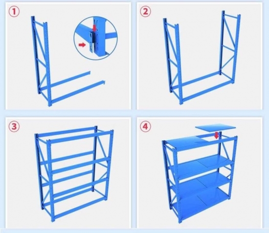 Heavy Duty Shelving (2m) 200kg Per Level