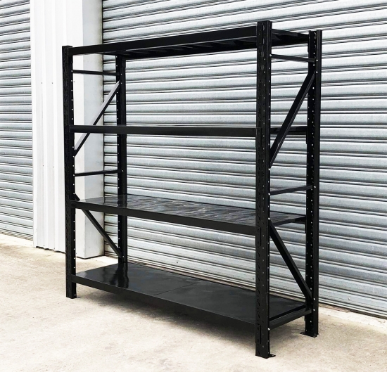 Warehouse Storage Shelving 2.5m H (2m) 200kg Per Level