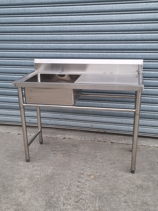 Stainless Steel Bench with Sink