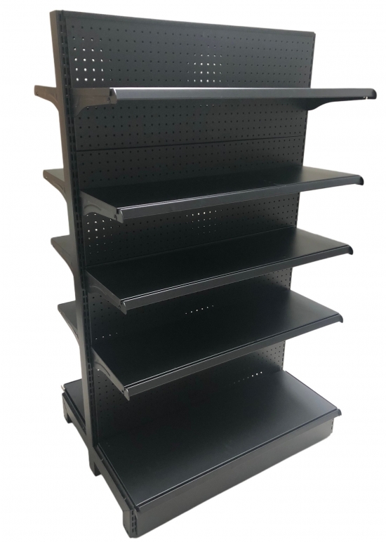 Retail Display Shelving/Gondola Racking Double Sided Bay