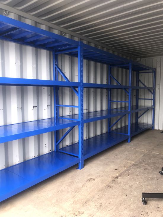 Heavy Duty Shelving (5.5m) 200kg Per Level